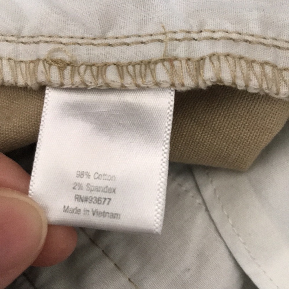 ❤️3X20 a.n.a Twill Shorts Women's Tan Chino Shorts | 6 - Picture 10 of 12
